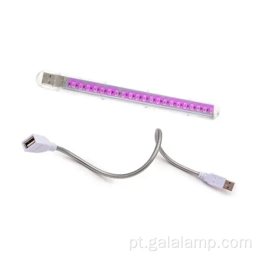 Luz de crescimento de plantas 21led de 21 portátil para jardinagem interna